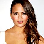 Second pic of Chrissy Teigen cleavage at at Beach Bunny Show