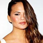 Fourth pic of Chrissy Teigen cleavage at at Beach Bunny Show