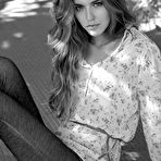Second pic of Clara Alonso black and white photshoot