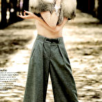 First pic of Coco Rocha sexy posing scans from mags