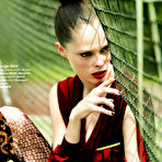 Third pic of Coco Rocha sexy posing scans from mags