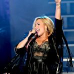 Third pic of Demi Lovato live performs at the Greek Theatre stage