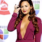 Fourth pic of Demi Lovato posing at Latin Grammy Awards