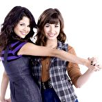 Third pic of Demi Lovato posing for magazines with Selena Gomes