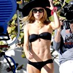 Fourth pic of Doutzen Kroes caught in black bikini on the beach in Miami