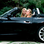 First pic of Miranda and Bobbi Marie: Car Loving Lesbians... - BabesAndStars.com
