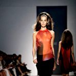 First pic of Emina Cunmulaj see through runway shots