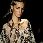 Second pic of Emina Cunmulaj see through runway shots