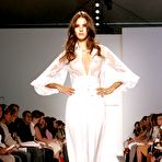 Third pic of Emina Cunmulaj see through runway shots