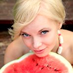 First pic of Blonde And A Watermelon