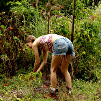First pic of Tali Dova fucks herself with veggies on the farm at PinkWorld Blog