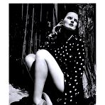 Fourth pic of Guinevere van Seenus fully nude black-&-white scans