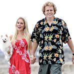 Second pic of Heidi Montag walk along the beach in Northern California