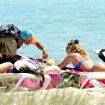 Second pic of Ilary Blasi in bikini and topless paparazzi shots