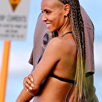 Second pic of Jada Pinkett sexy in bikini in Hawaii