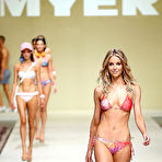 Third pic of Jennifer Hawkins sexy and bikini runway shots