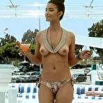 Second pic of Jessica Clark topless on the yacht in Chemistry
