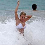 Second pic of Julianne Hough in white bikini on the beach