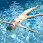 Second pic of Maya Floating in Pool by Hegre-Art | Erotic Beauties