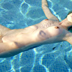 Third pic of Maya Floating in Pool by Hegre-Art | Erotic Beauties
