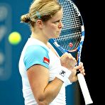 Third pic of Kim Clijsters at Australian Open and Brisbane International courts