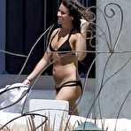 First pic of Lea Michele in black bikini on the beach candids