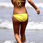 Third pic of Leah Messer sexy in bikini on the beach candids