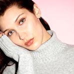 Second pic of Bella Hadid sexy, see through and topless