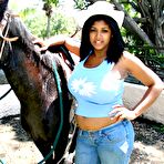 First pic of Picture 1590 « Kristina Milan with a horse | True Teen Pussy