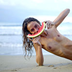 Third pic of Cleo in Watermelon Fun by Hegre-Art | Erotic Beauties