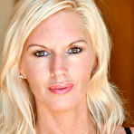 Third pic of Classy blonde milf Jewel posing in sexy black lingerie at PinkWorld Blog