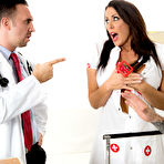 Second pic of Reagan Foxx busty nurse gets pounded by the Doctor