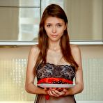First pic of Mila Azul Naked with Food