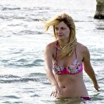 Third pic of Mischa Barton caught in bikini on the beach