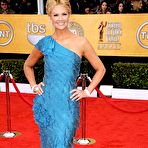 First pic of Nancy O'Dell posing at 17th Annual Screen Actors Guild Awards