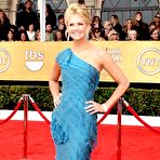 Third pic of Nancy O'Dell posing at 17th Annual Screen Actors Guild Awards