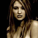 Third pic of Busty Shay Laren Stunning in Black and White Pictures Gallery for Digital Desire