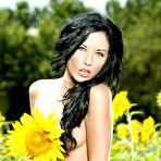 Second pic of Barbara Desiree Strips Naked in a Wildflower Garden Pictures Gallery for her Official Site