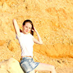 First pic of PinkFineArt | Natasha on the log from avErotica