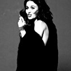 First pic of Nicole Trunfio black-&-white nude photoshoot