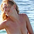 Third pic of Nora Arnezeder caught topless on the beach in Spain