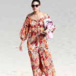 Second pic of Olivia Palermo sexy in bikini on the beach in St Barts with honey