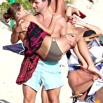 Third pic of Olivia Palermo sexy in bikini on the beach in St Barts with honey