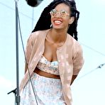 Second pic of Solange Knowles performs on the stage