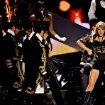Third pic of Taylor Swift performs & posing at Brit Awards