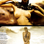 Third pic of Tiiu Kuik sexy and topless posing photoshoots