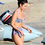 Second pic of Tulisa Contostavlos on the beach in Ibiza