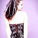 Fourth pic of PinkFineArt | Scar 13 Pigtailed Gothic from Gothic Babes