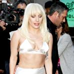 Third pic of Lady Gaga sexy cleavage paparazzi shots