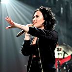 First pic of Demi Lovato sexy perfroms at Jingle Ball 2015